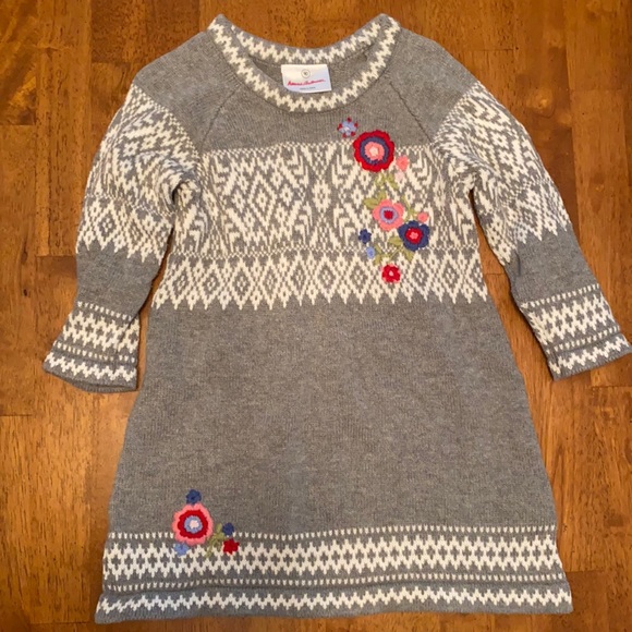 Hanna Andersson sweater dress 90/3T - Picture 1 of 5